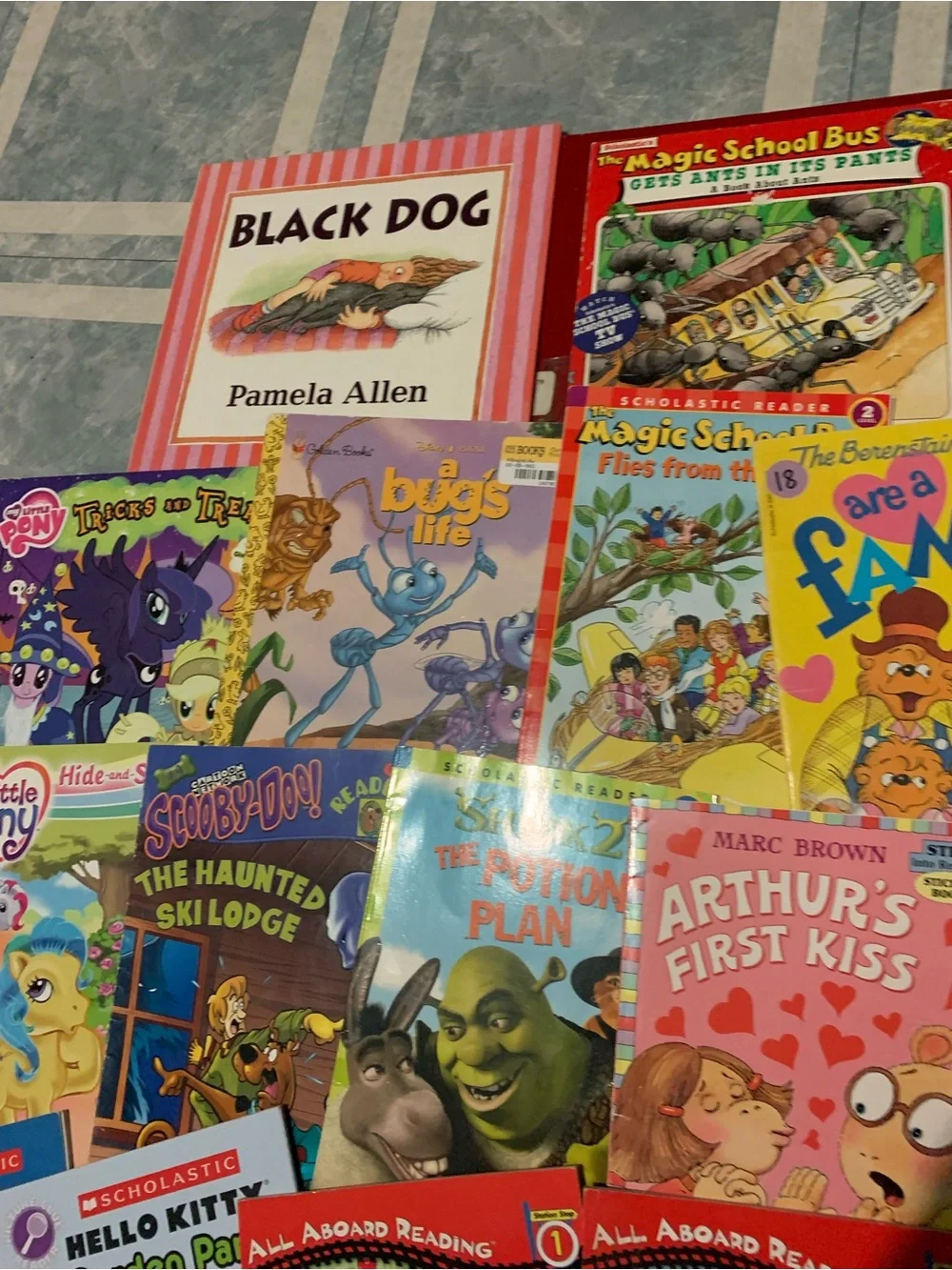 Scholastic Hello Kitty, Strawberry Shortcake, My Little Pony Lot Of 29 Books